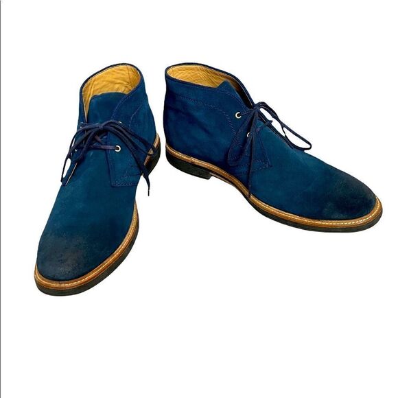 Men’s Ugg Dagmann Chukka Boot Lace-up Blue Suede Size 13 - Picture 4 of 9